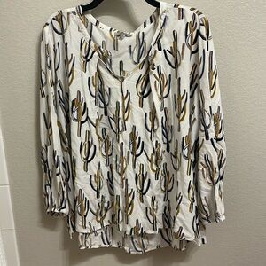 Women’s Western Cactus Shirt